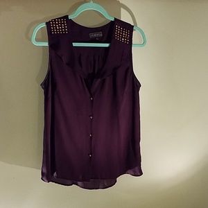 Purple blouse